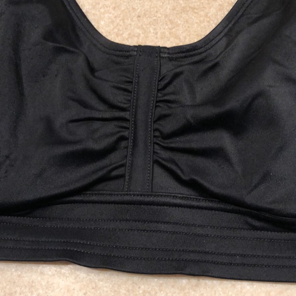 Athleta Stitched Band Black Bikini Top, size 38 B/C - Picture 9 of 15